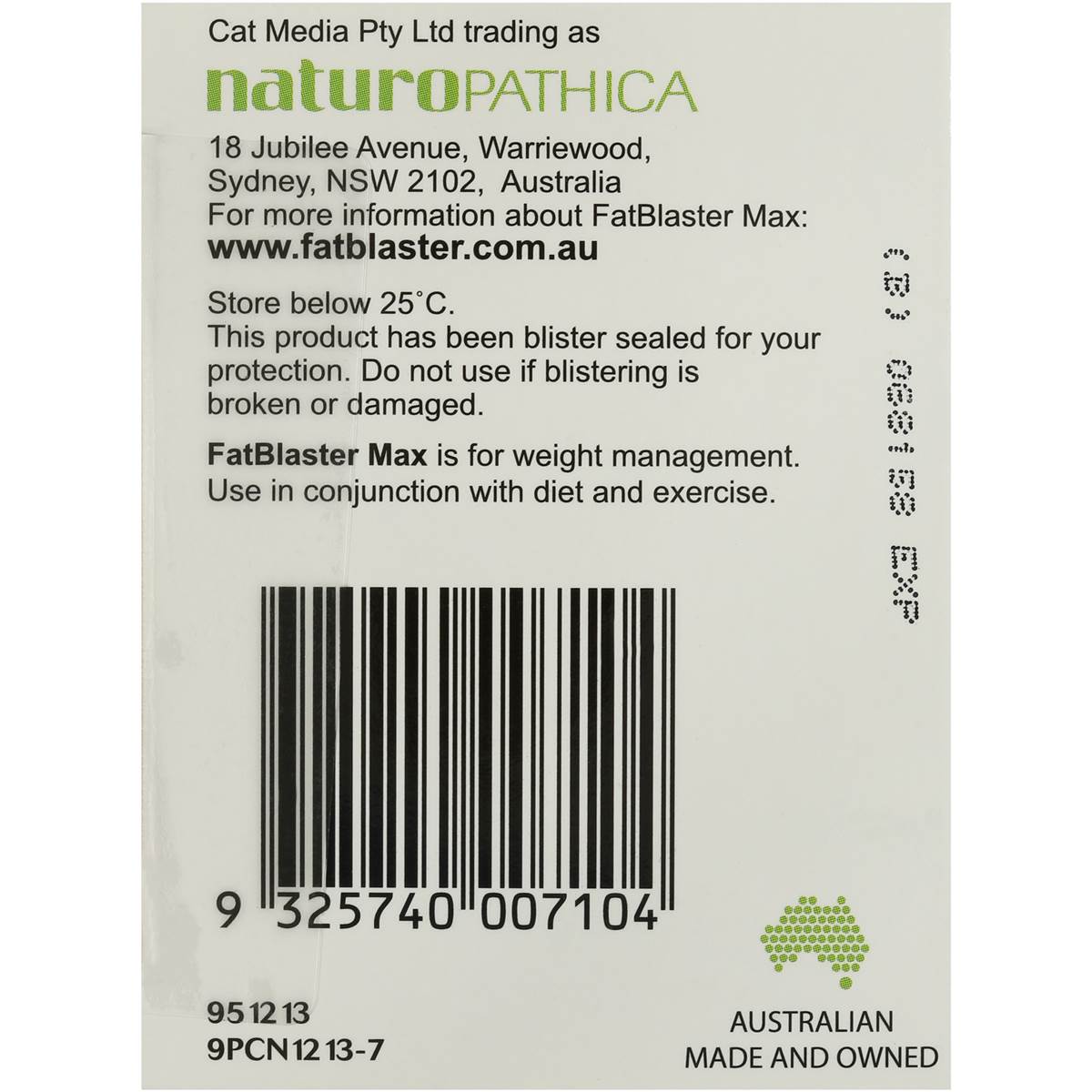 Fat Blaster Max Strength Tablets 60pk Woolworths