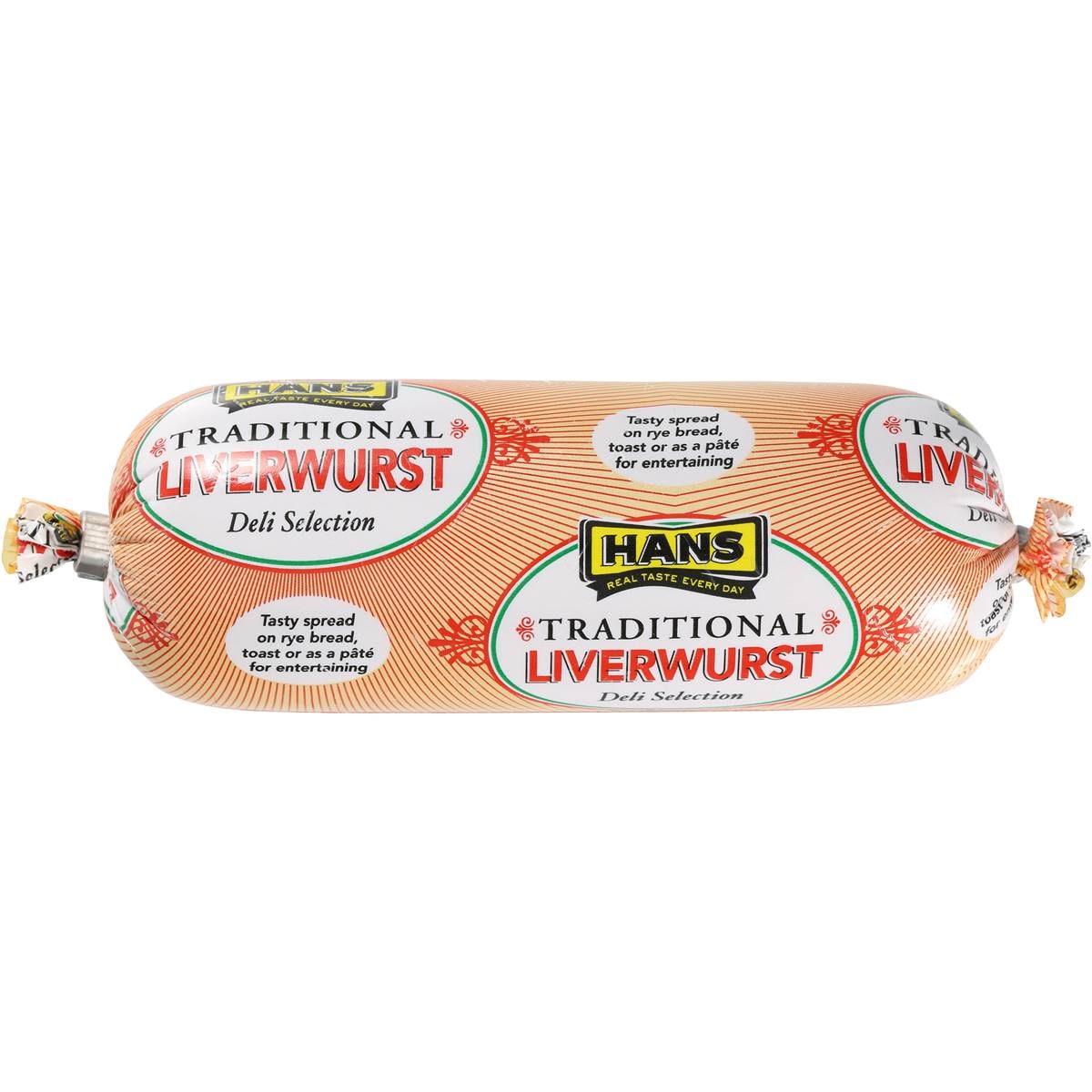 Hans Liverwurst Traditional 100g Woolworths