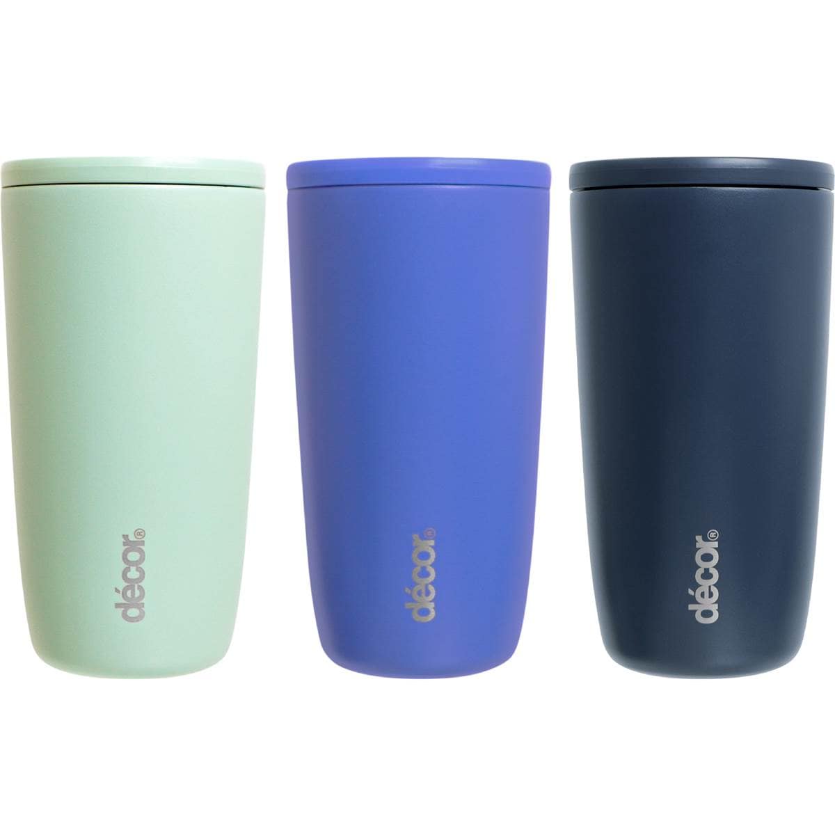 Decor Insulated Double Wall Travel Stainless Steel Cup Assorted 480ml Woolworths