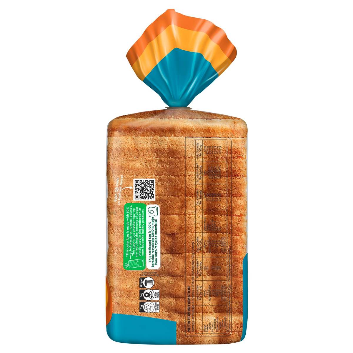 Tip Top Bakery The One Gluten Free Smooth Wholegrain Bread 550g Woolworths