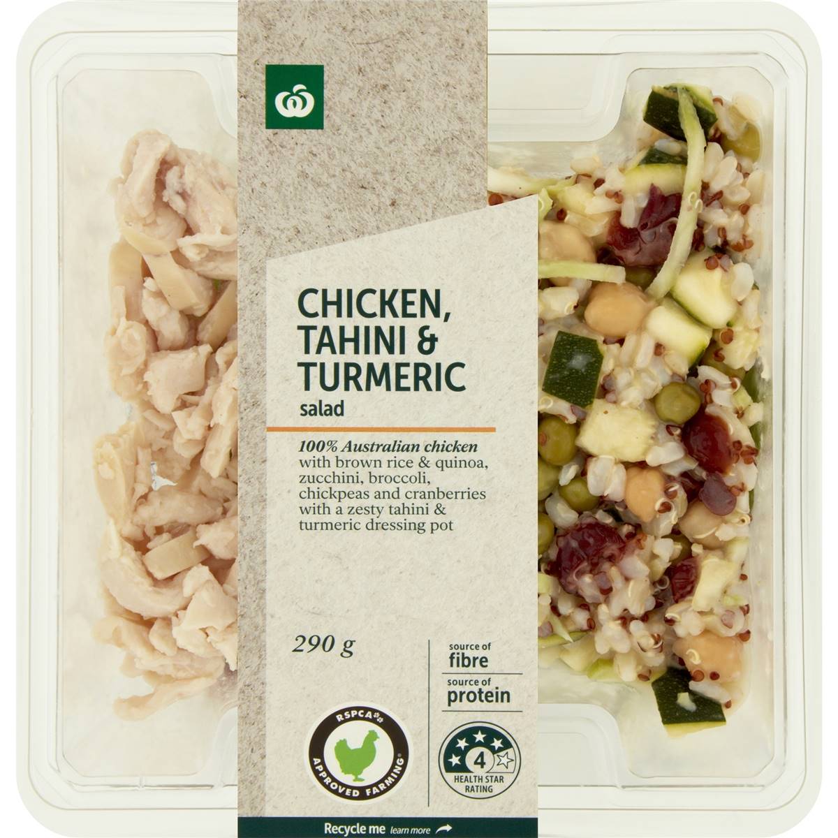 Woolworths Chicken Superfood Salad 290g Woolworths
