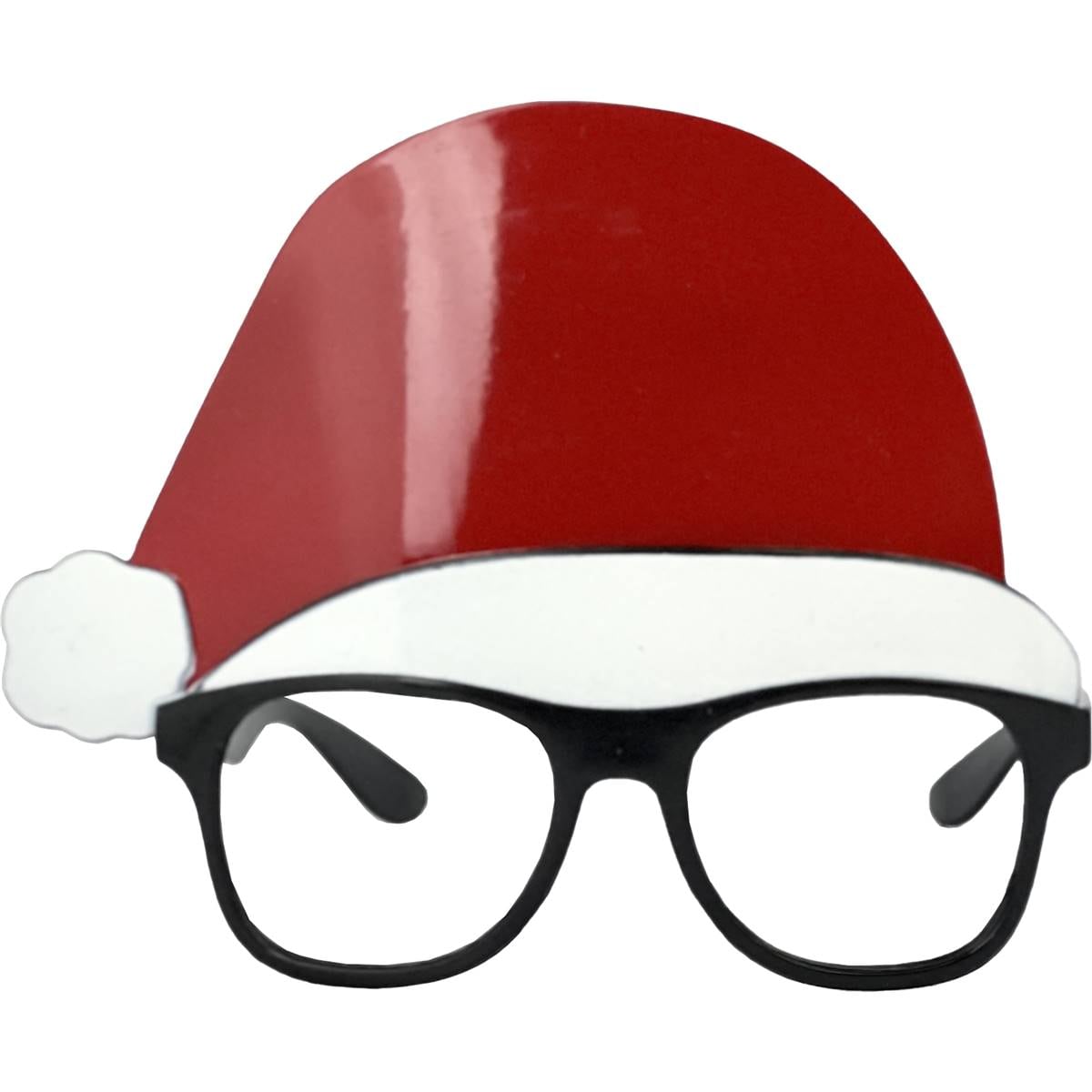 Christmas Novelty Glasses Santa Each Woolworths