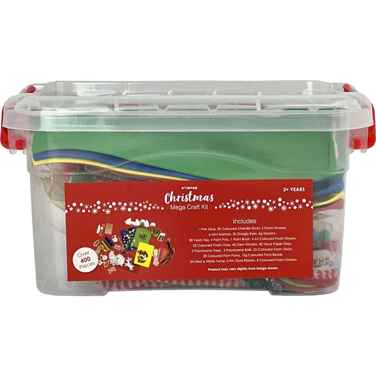 Christmas Mega Craft Tub Kit Each Woolworths