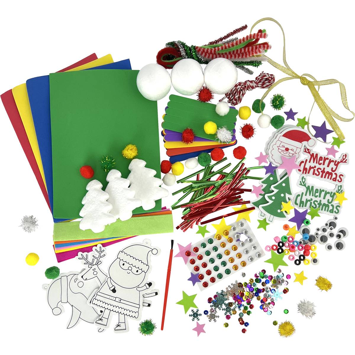 Christmas Mega Craft Tub Kit Each | Woolworths