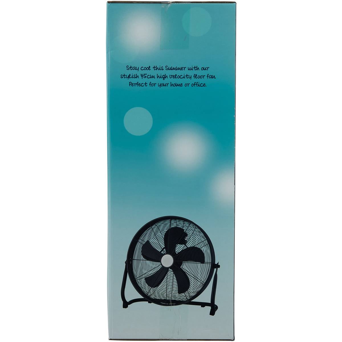 Adesso 45cm High Velocity Floor Fan Each Woolworths
