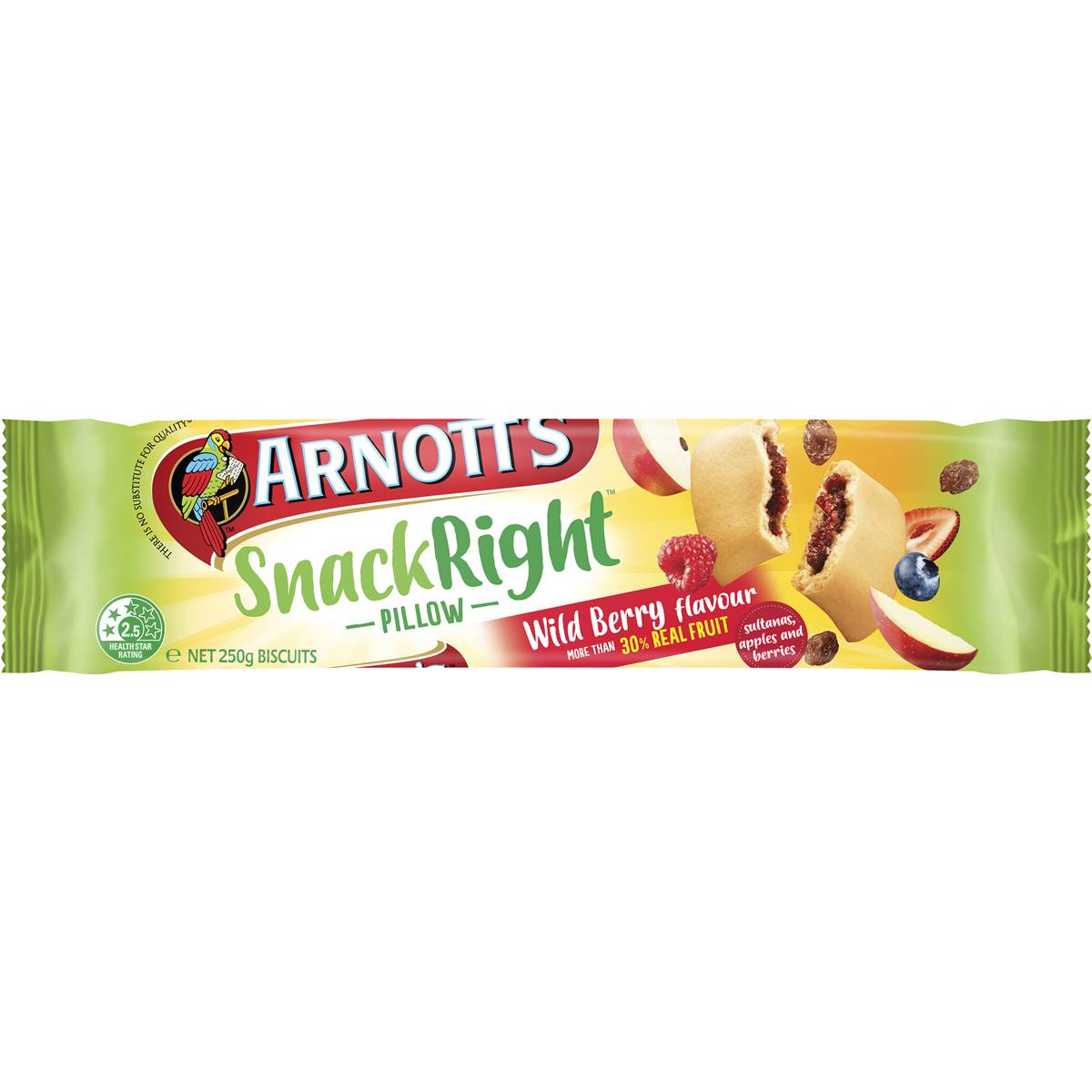 Arnott's Snack Rightpillow Biscuits Wild Berry 250g | Woolworths