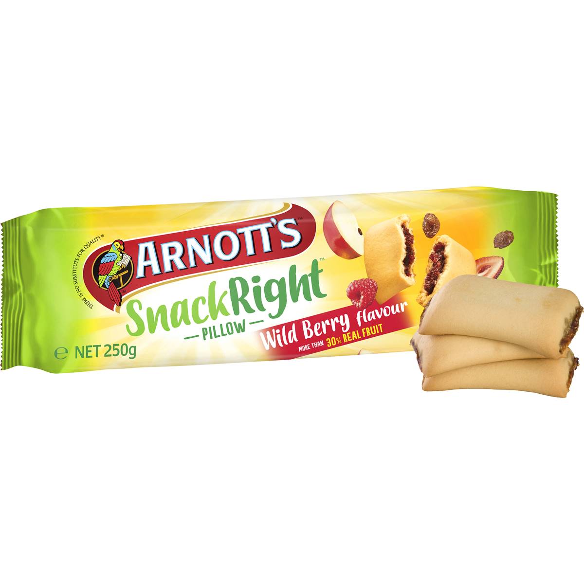 Arnott's Snack Rightpillow Biscuits Wild Berry 250g Woolworths