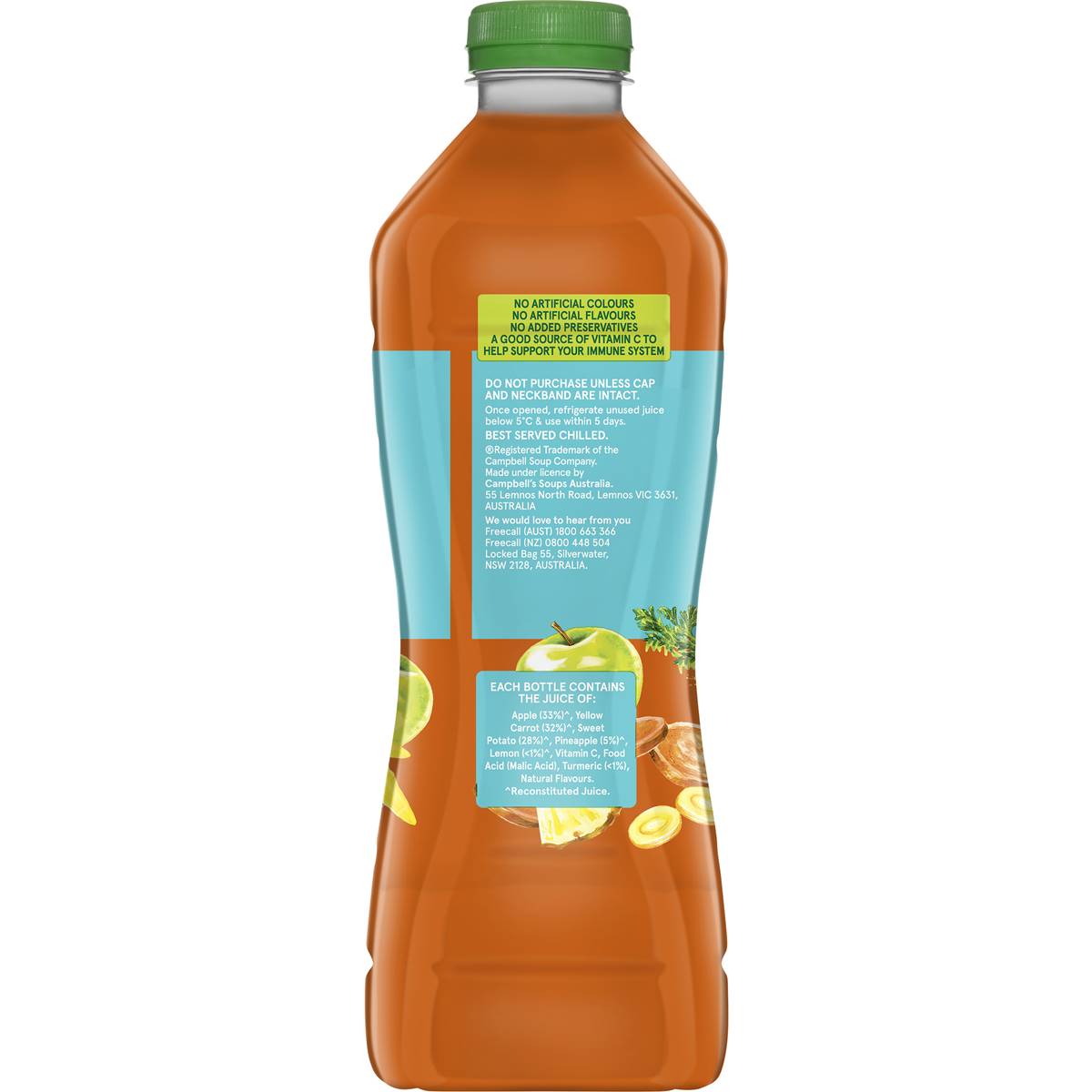 V8 Power Blend Juice Immunity Boost 1.25l Woolworths