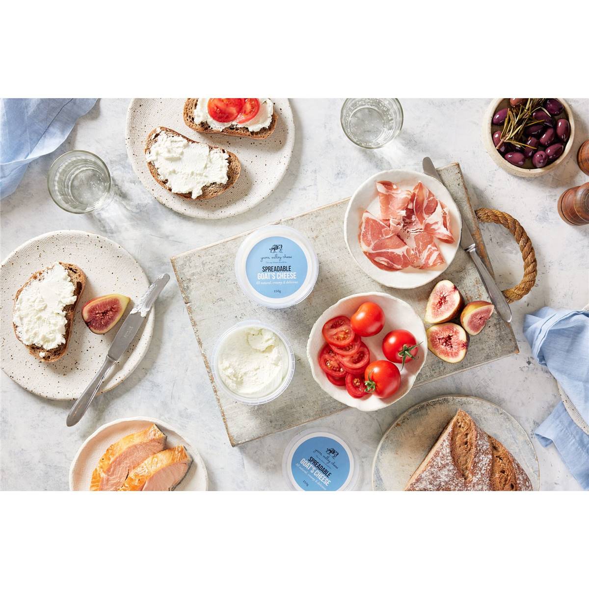 Yarra Valley Spreadable Goat Cheese 150g Woolworths