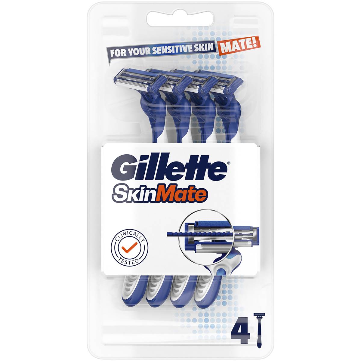 Gillette Skin Mate Disposable Razor 4 Pack Woolworths