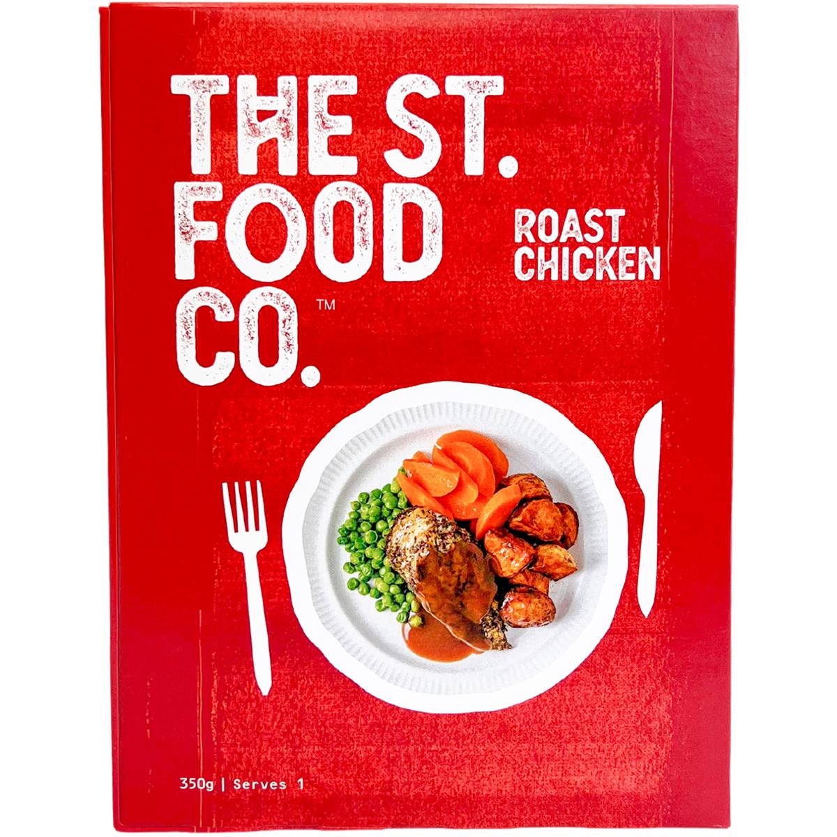 The St. Food Co. Roast Chicken Frozen Meal 350g Woolworths