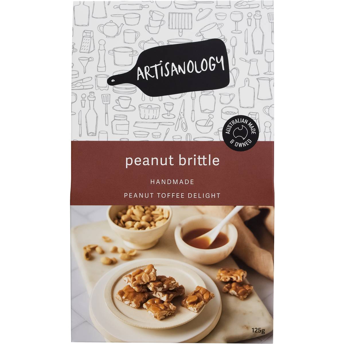 Artisanology Peanut Brittle 125g