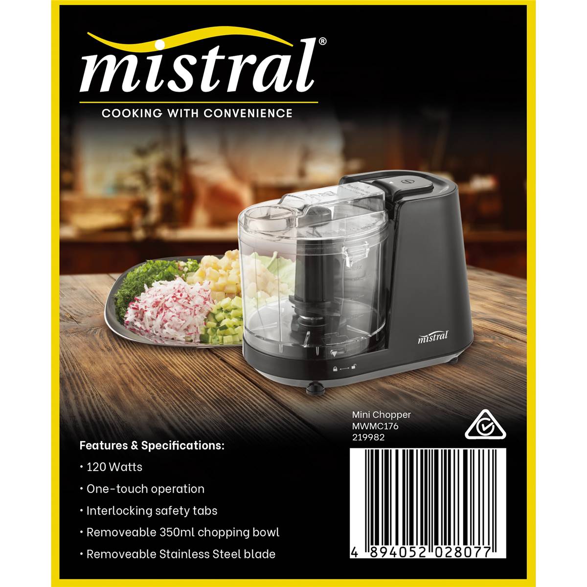Mistral Mini Chopper Each Woolworths