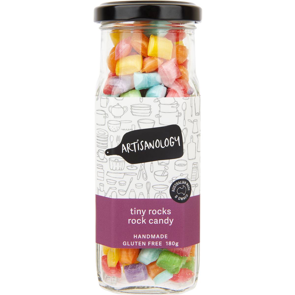 Artisanology Tiny Rocks Rock Candy 170g Woolworths
