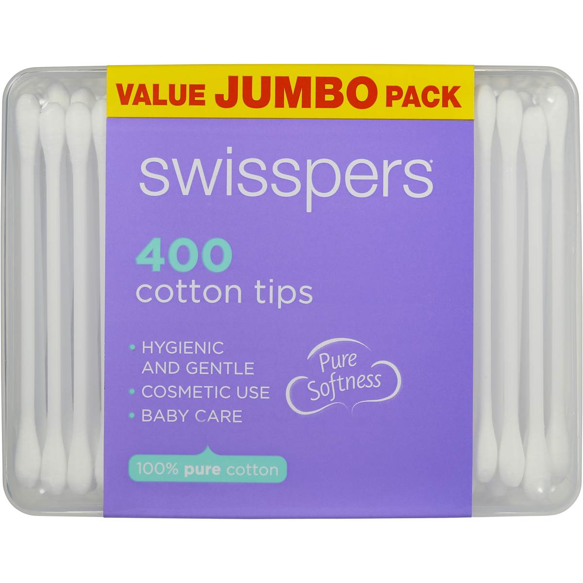 Swisspers Cotton Tips 400pk Woolworths