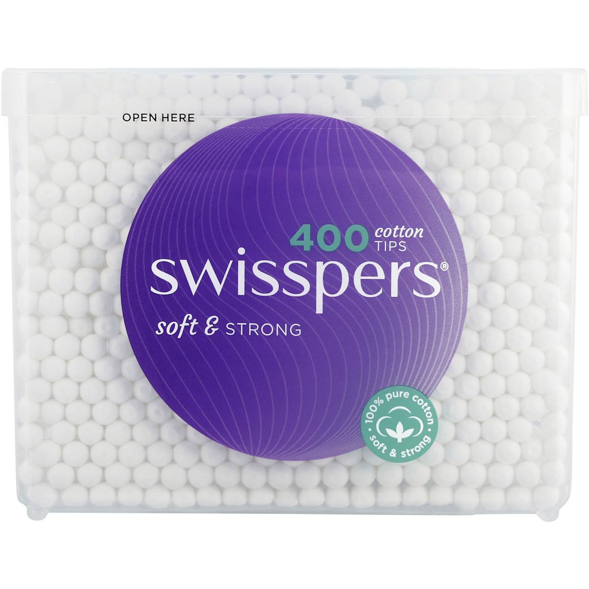 Swisspers Cotton Tips 400 Pack Woolworths