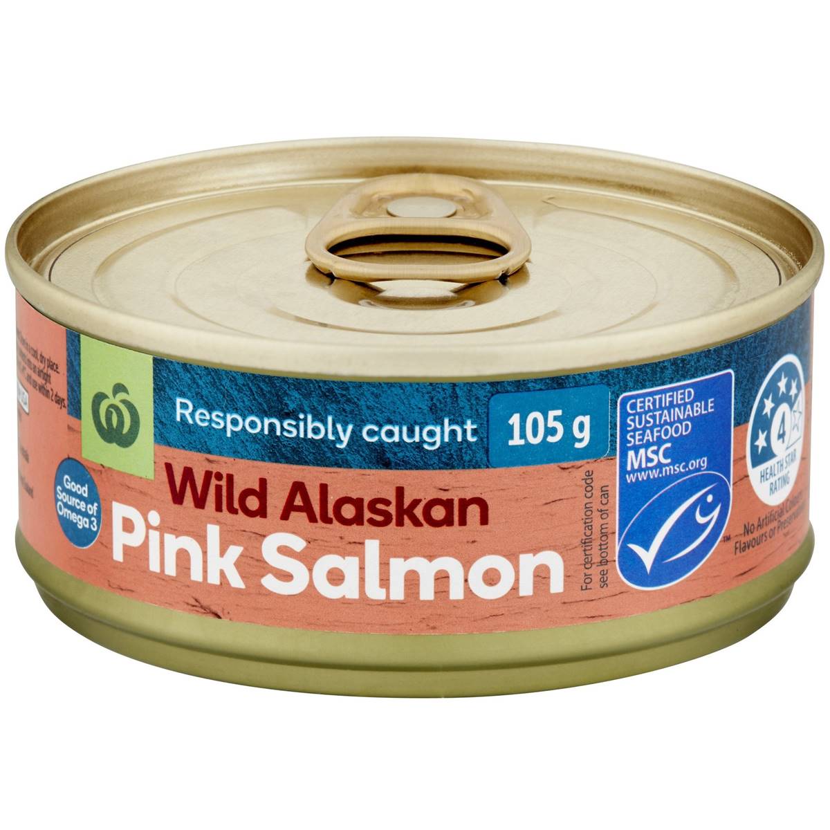 Woolworths Pink Salmon 105g Woolworths