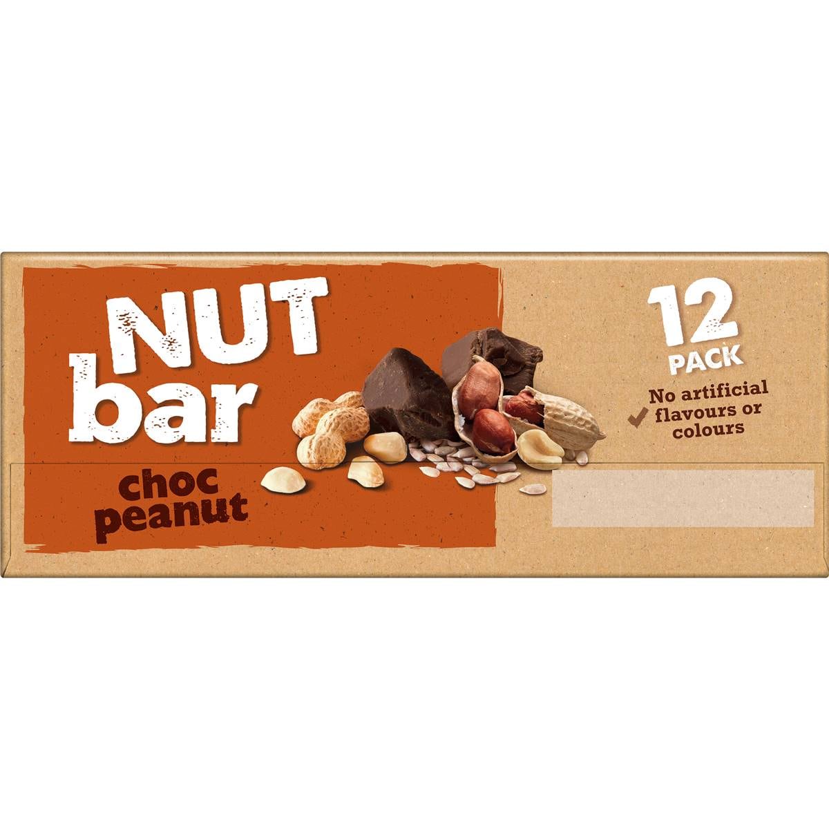 Tasti Choc Peanut Nut Bar 12 Pack Woolworths