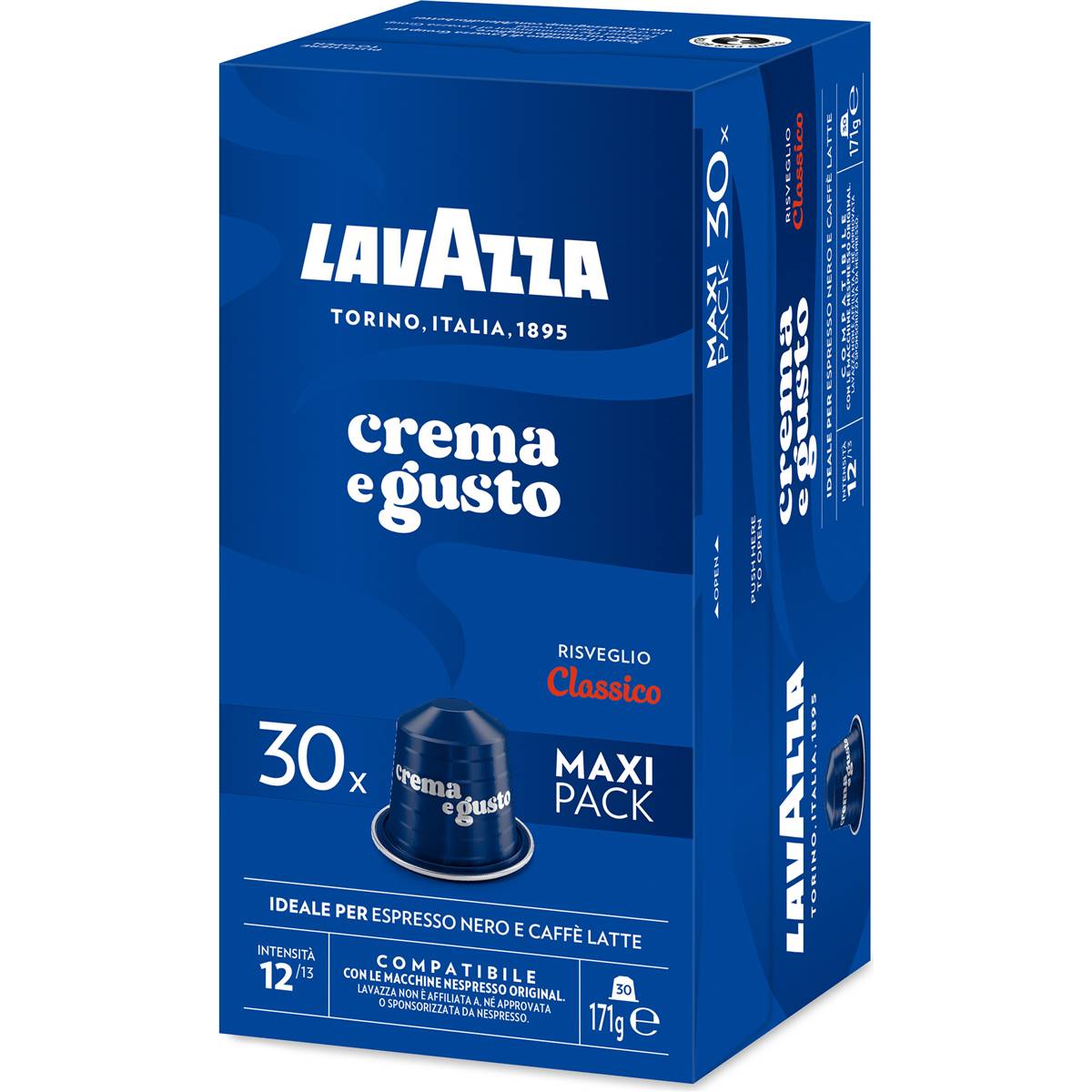 Lavazza Crema E Gusto Nespresso Compatible Coffee Pods 30 Pack Woolworths