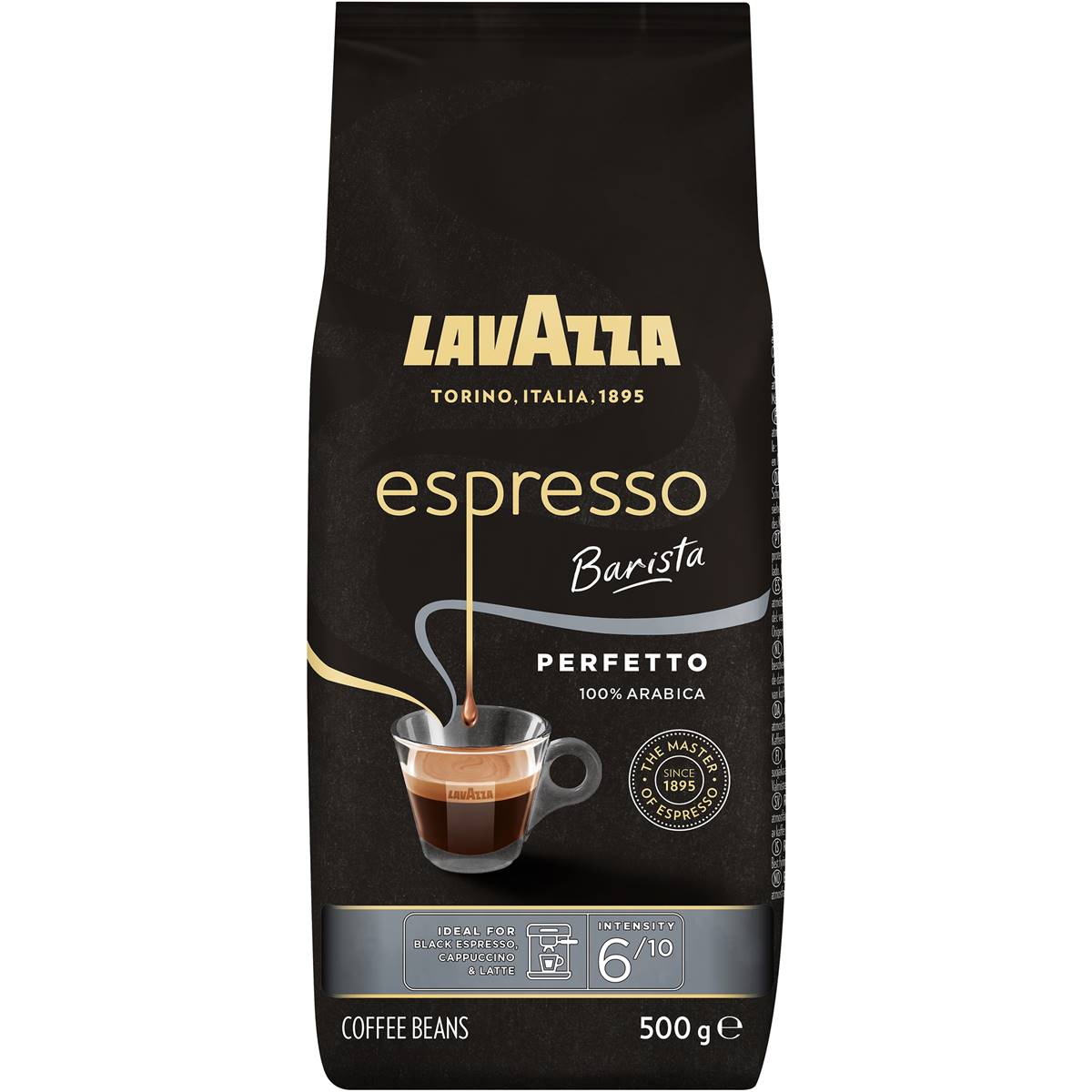 Lavazza Espresso Barista Perfetto Coffee Beans 500g Woolworths