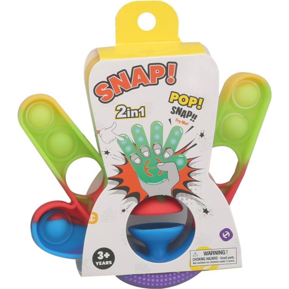 Snap & Pop Hand Toy Each | Woolworths