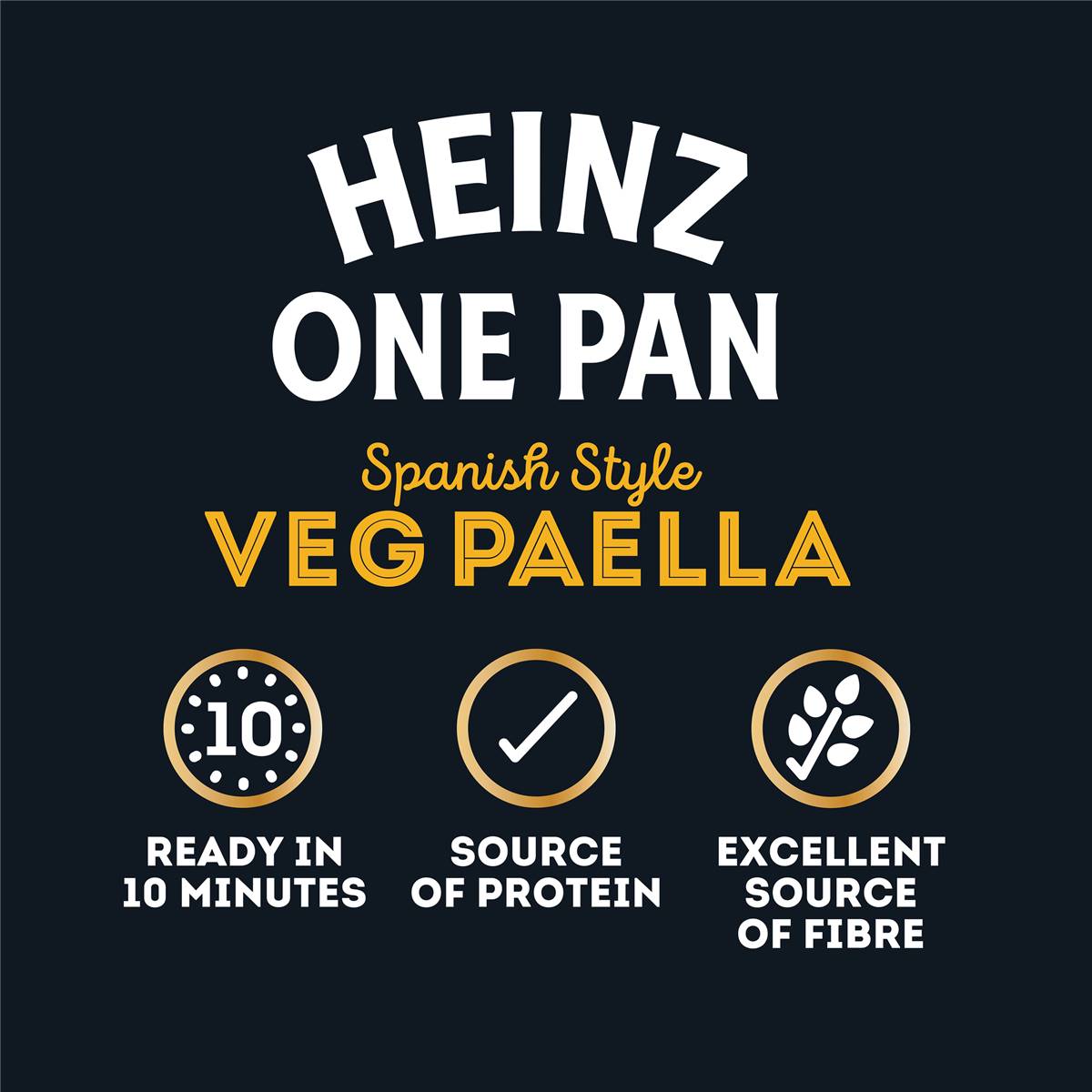 Heinz One Pan Spanish Style Veg Paella Frozen Ready Meal 600g Woolworths