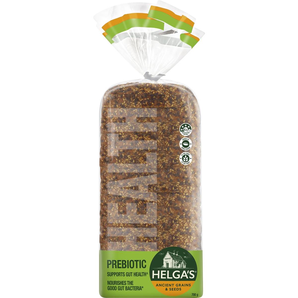 Helga's Prebiotic Ancient Grains & Seeds 700g Woolworths