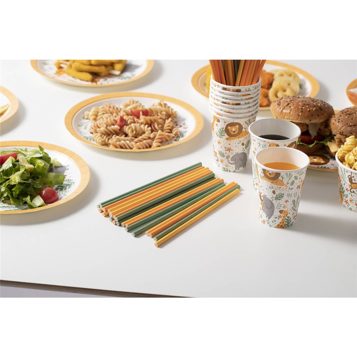 Armada Paper Straws Multicolour 20 Pack Woolworths