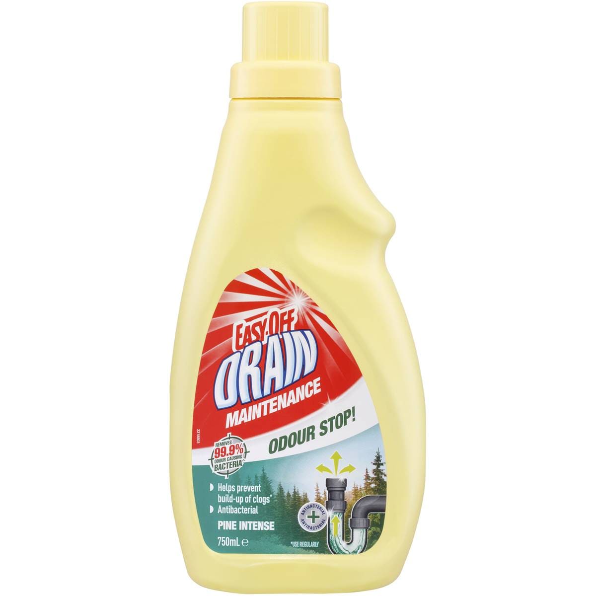 Easy Off Bam Drain Maintainer Odour Stop Cleaner 750ml Woolworths