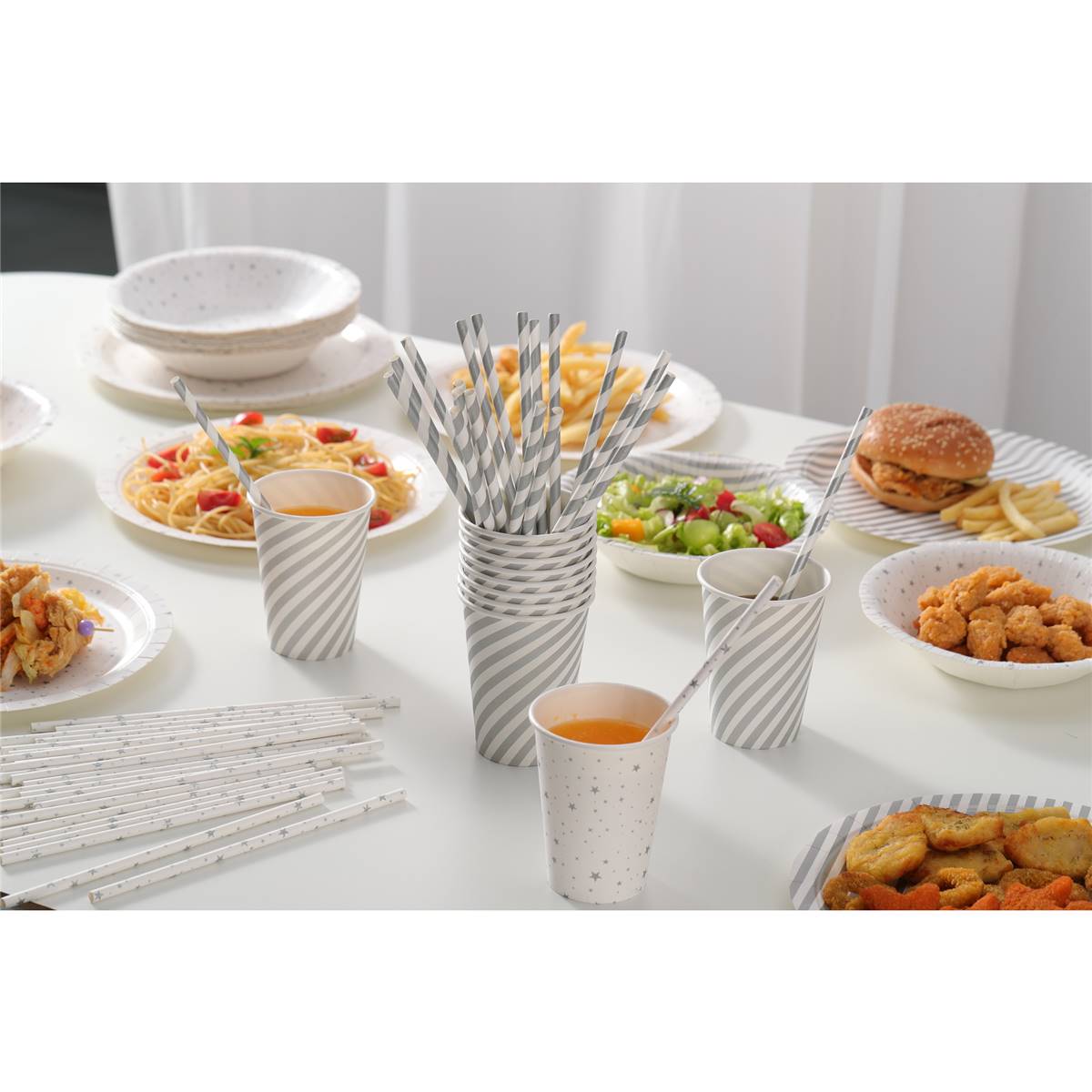 Armada Paper Straws Metallic Assorted 20 Pack Woolworths