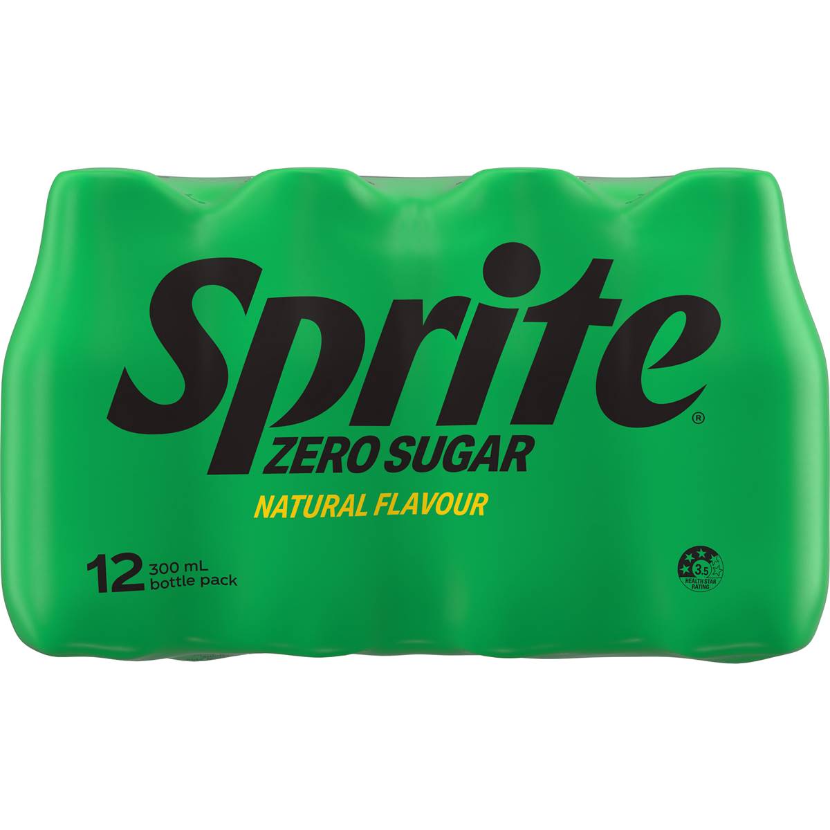 Sprite Zero Sugar Lemonade Soft Drink Mini Bottles 300ml X12 Pack 