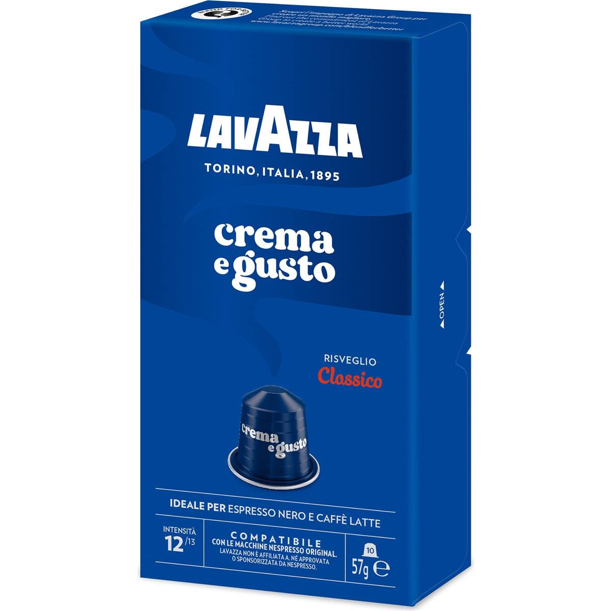 Lavazza Crema E Gusto Nespresso Compatible Coffee Pods 10 Pack Woolworths