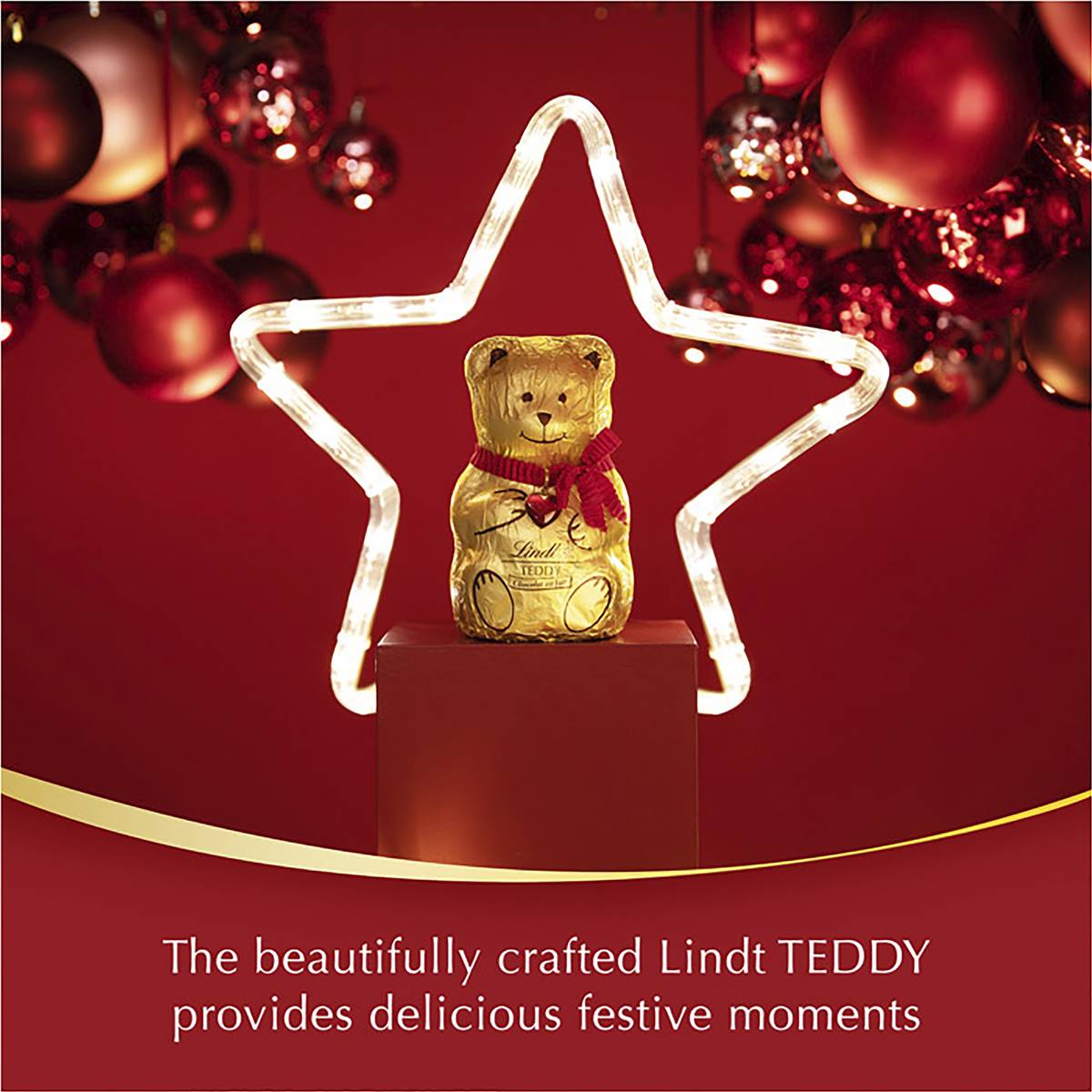 Lindt Teddy Advent Calender 170g Woolworths