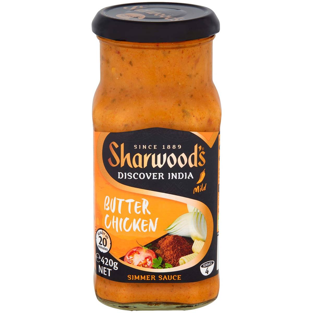 Sharwood s Simmer Sauce Butter Chicken 420g Woolworths