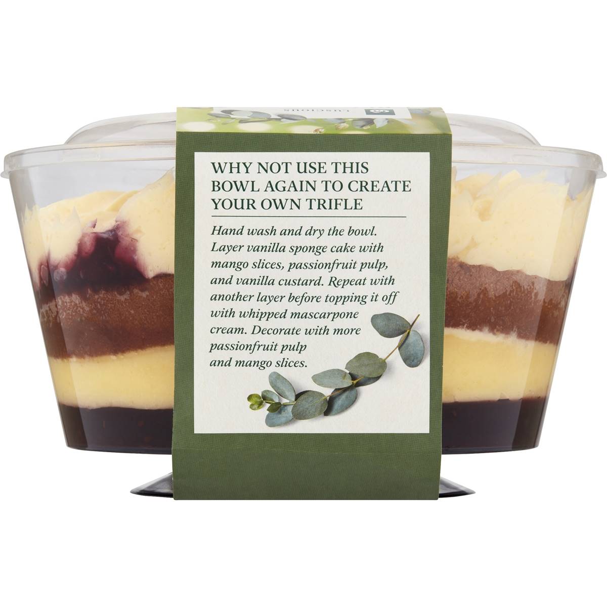Woolworths Classic Berry Trifle 1.4kg Woolworths