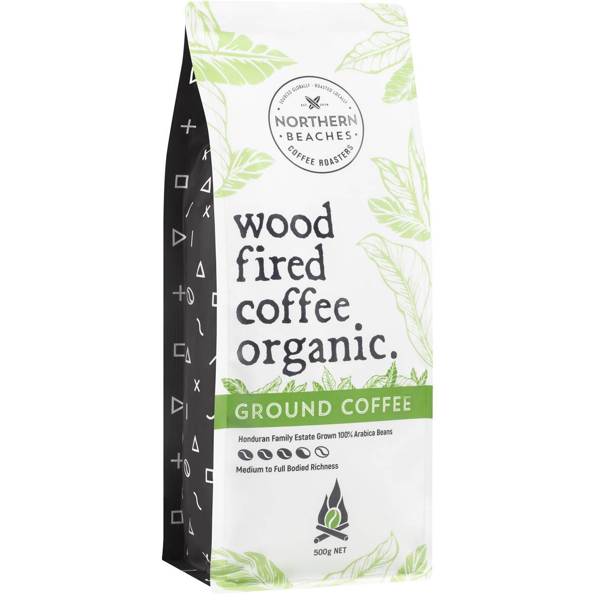 Wood Fired Coffee Organic Ground 500g Woolworths