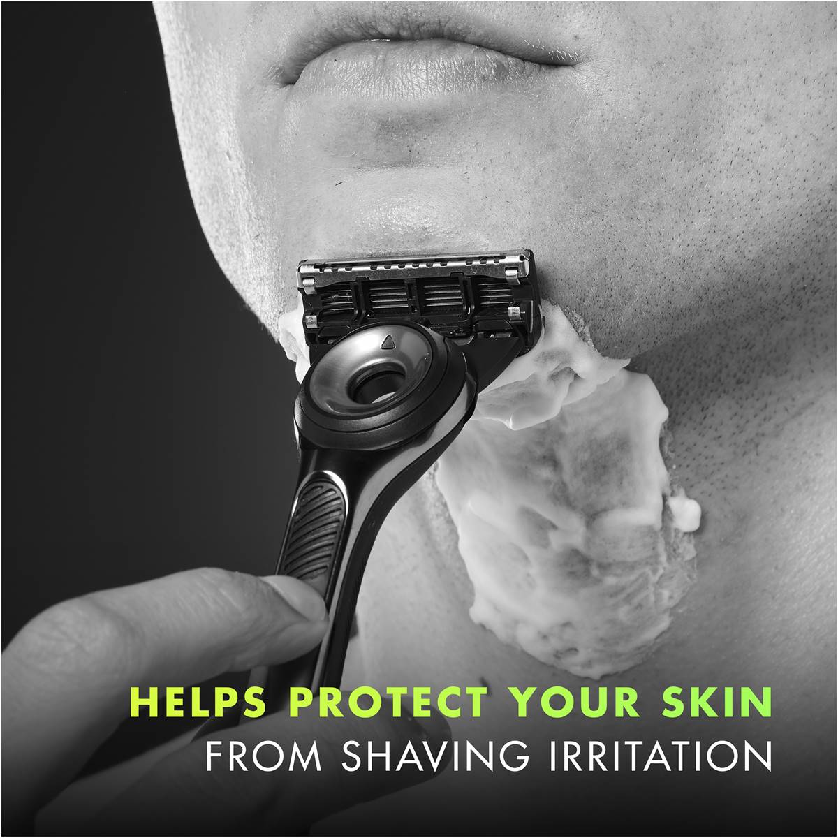 Gillette Labs Rapid Foaming Shave Gel With Vitamin B3 & Sea Kelp 198ml Woolworths