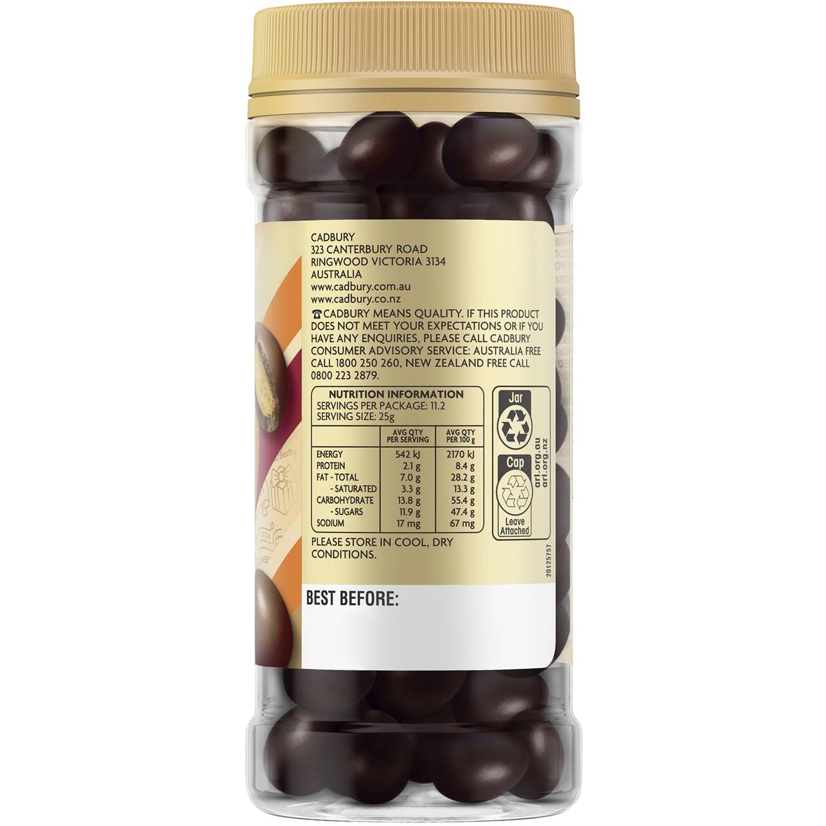 Cadbury Old Gold Dark Chocolate Coated Peanut Honeycomb 280g Woolworths cadbury-old-gold-dark-chocolate-coated-peanut-honeycomb-280g-woolworths