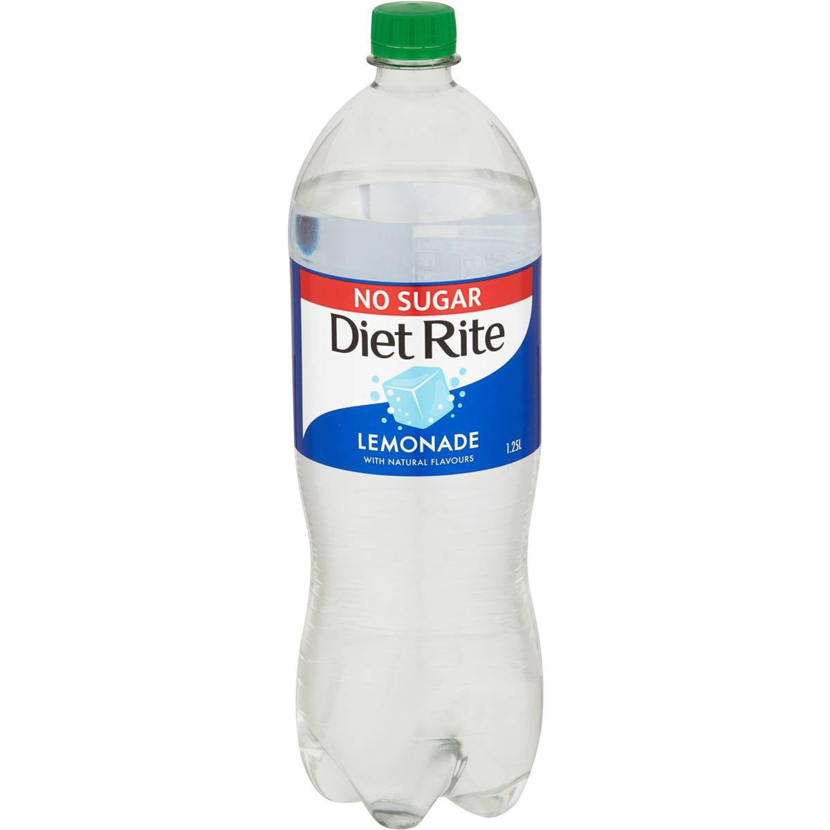 Diet Rite Lemonade With Natural Flavour No Sugar 1.25l Woolworths