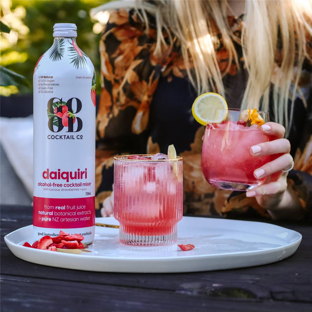 Good Cocktail Co Daiquiri Alcohol Free Cocktail Mixer 750ml Woolworths