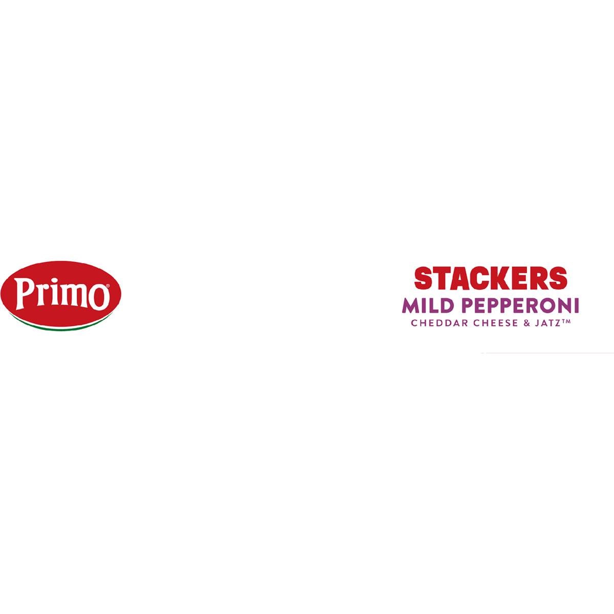 Primo Stackers Pepperoni Cheese & Jatz Crackers 57g Woolworths