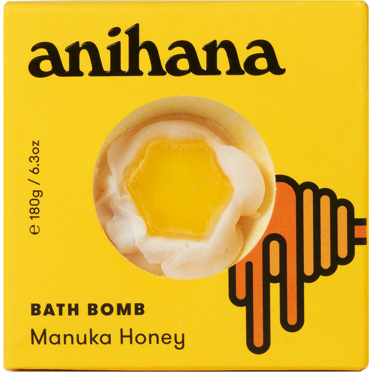 Anihana Bath Bomb Manuka Honey 180g | Woolworths