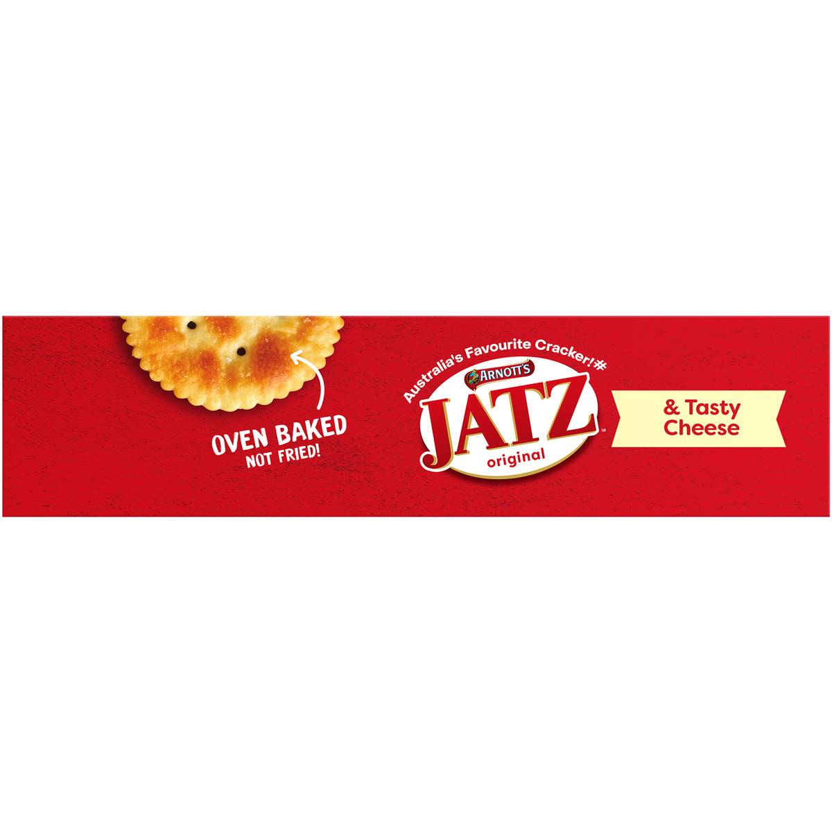 Arnott's Jatz Cracker Biscuits & Tasty Cheese 33g Woolworths