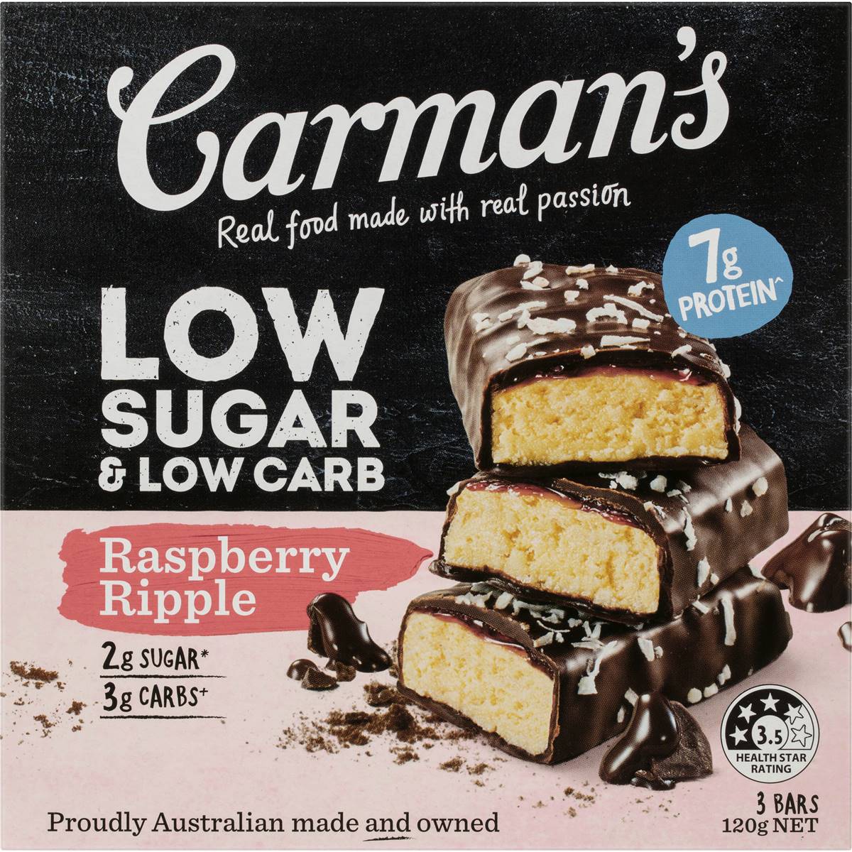 carmans low carb bars