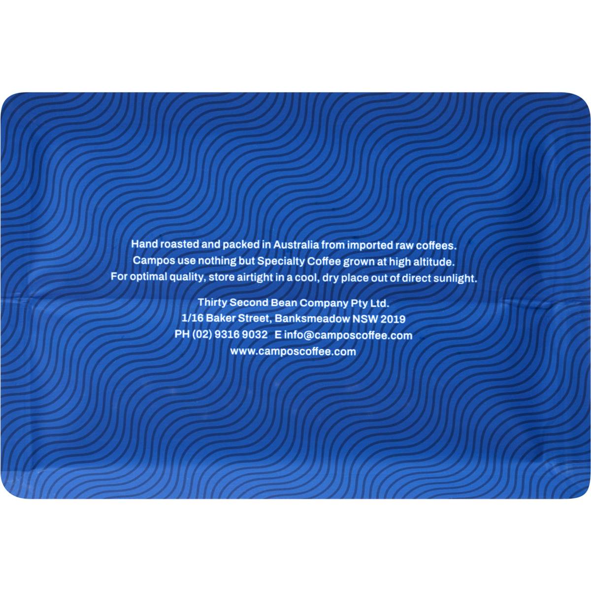 Campos Decaf Coffee Beans 500g Woolworths