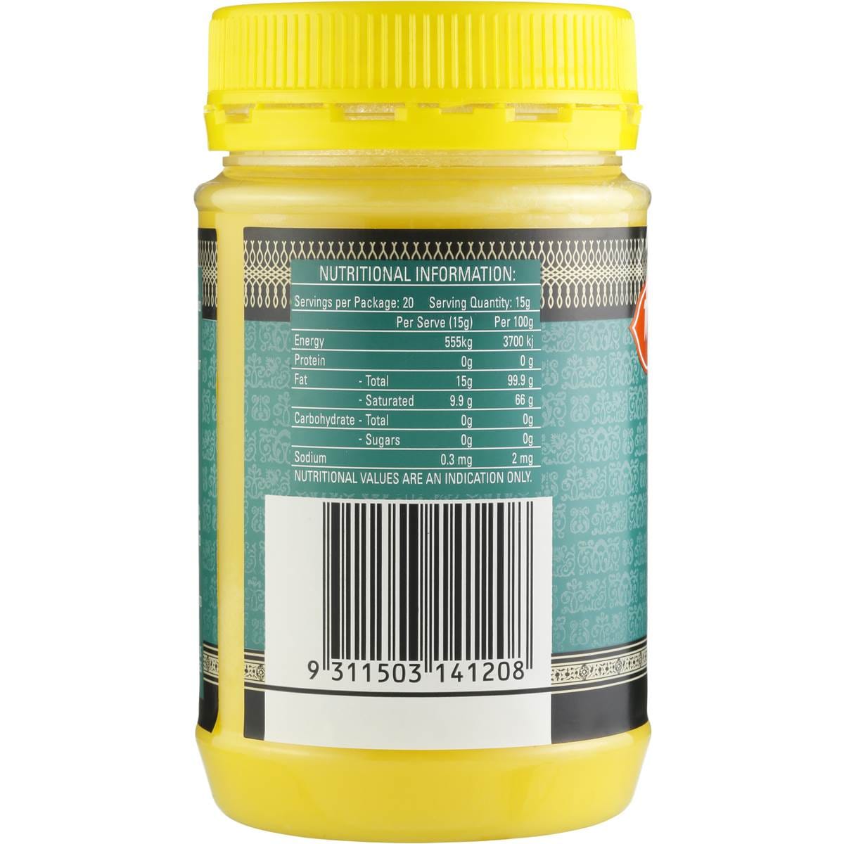 Maharajah's Choice Ingredients Ghee Pure 300ml Woolworths