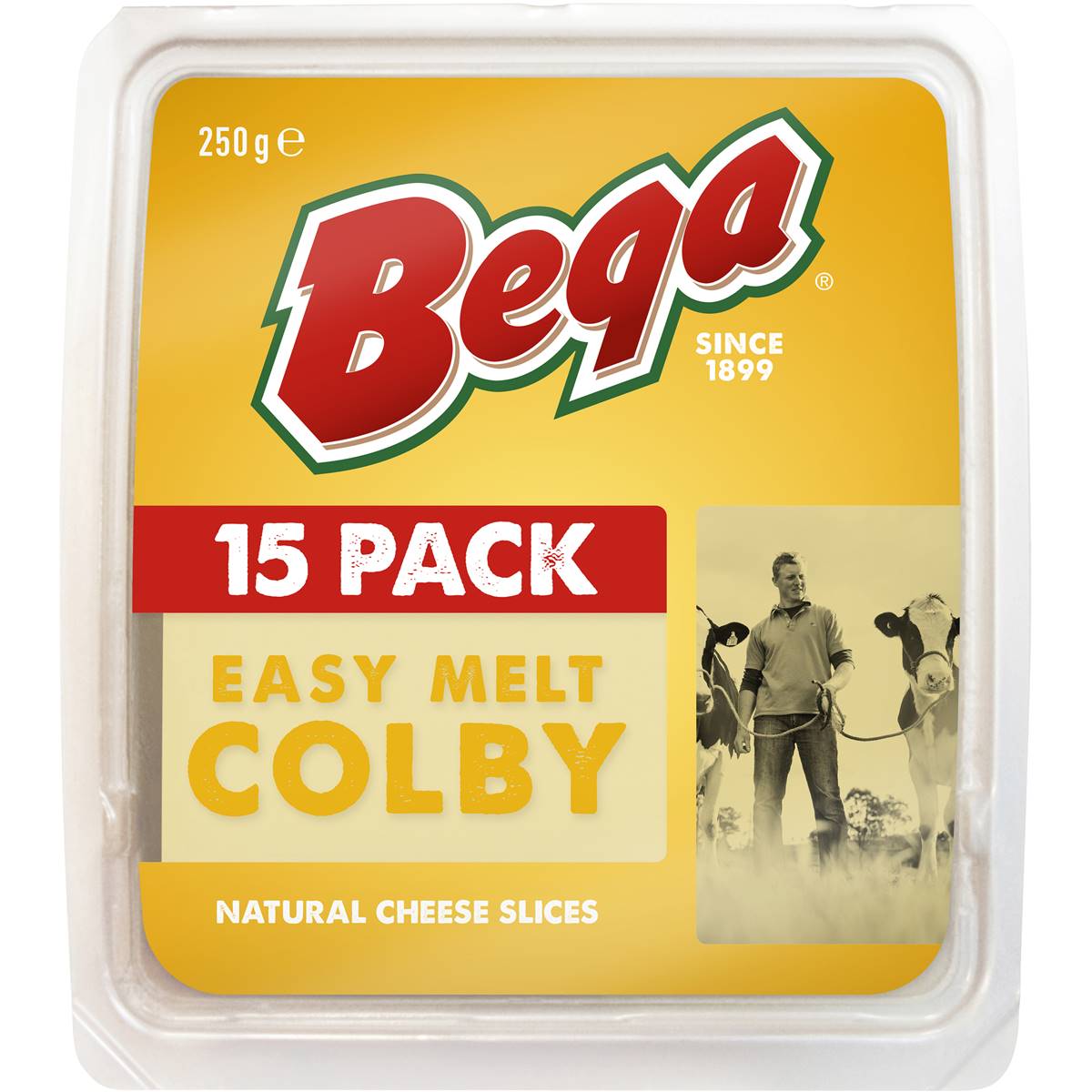 Bega Colby Cheese Slices 250g Woolworths