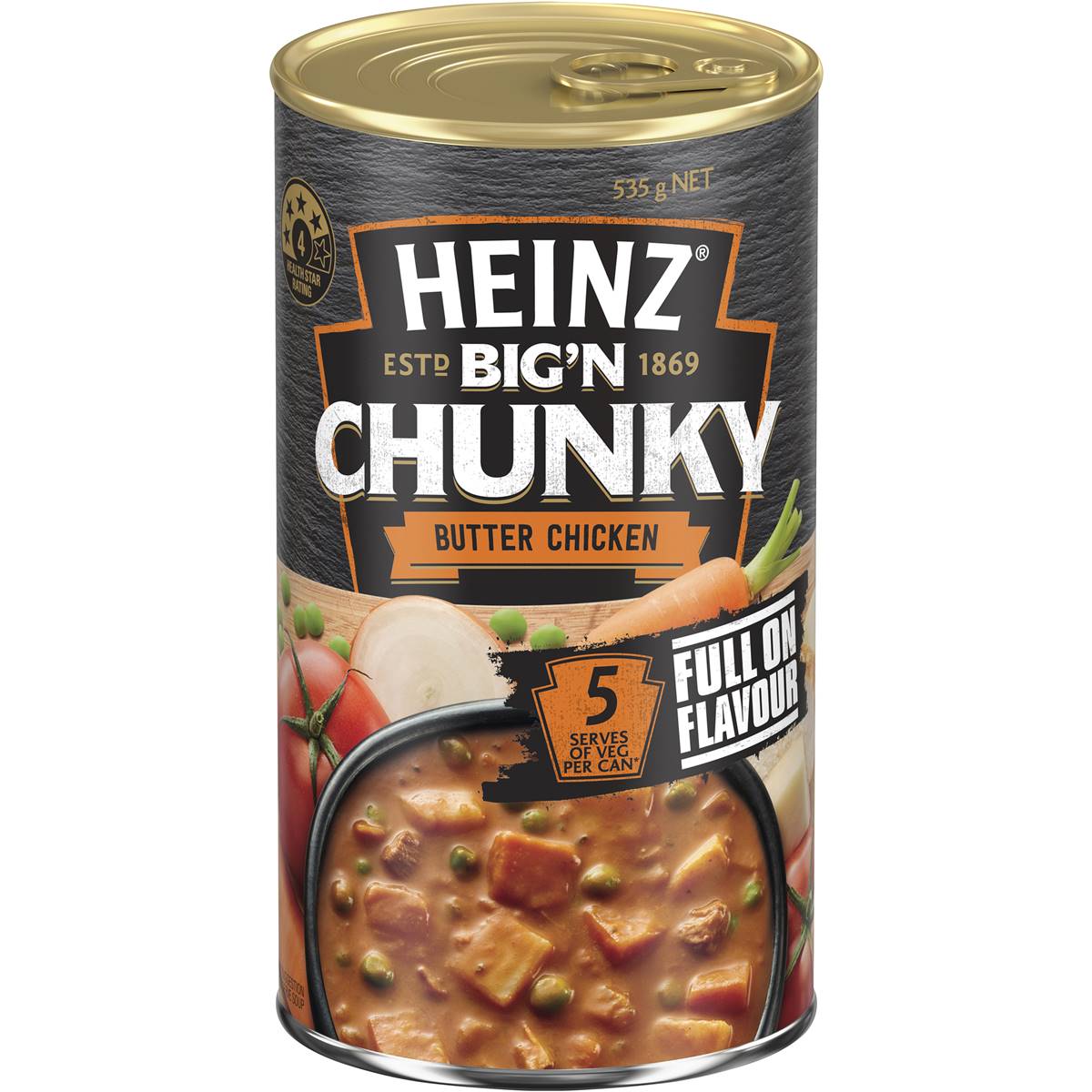 Heinz Big N Chunky Butter Chicken Soup Ready Meals 535g Woolworths
