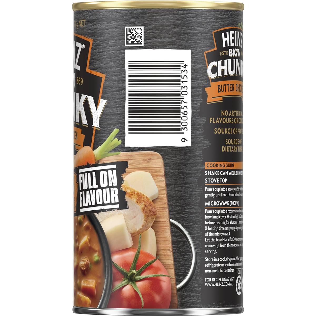 Heinz Big N Chunky Butter Chicken Soup Ready Meals 535g Woolworths
