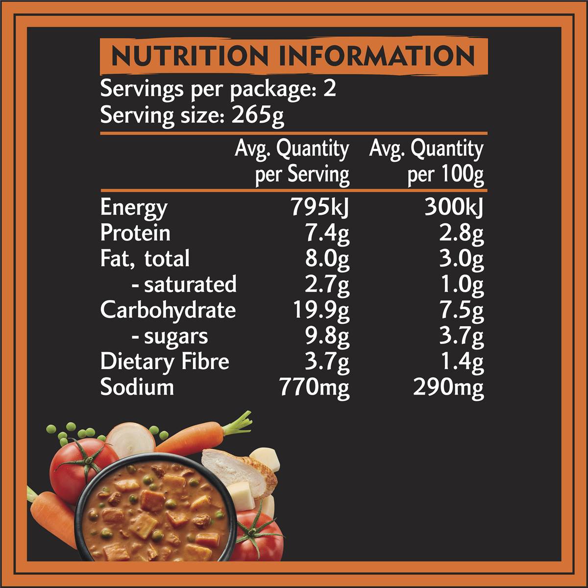 Heinz Big N Chunky Butter Chicken Soup Ready Meals 535g Woolworths